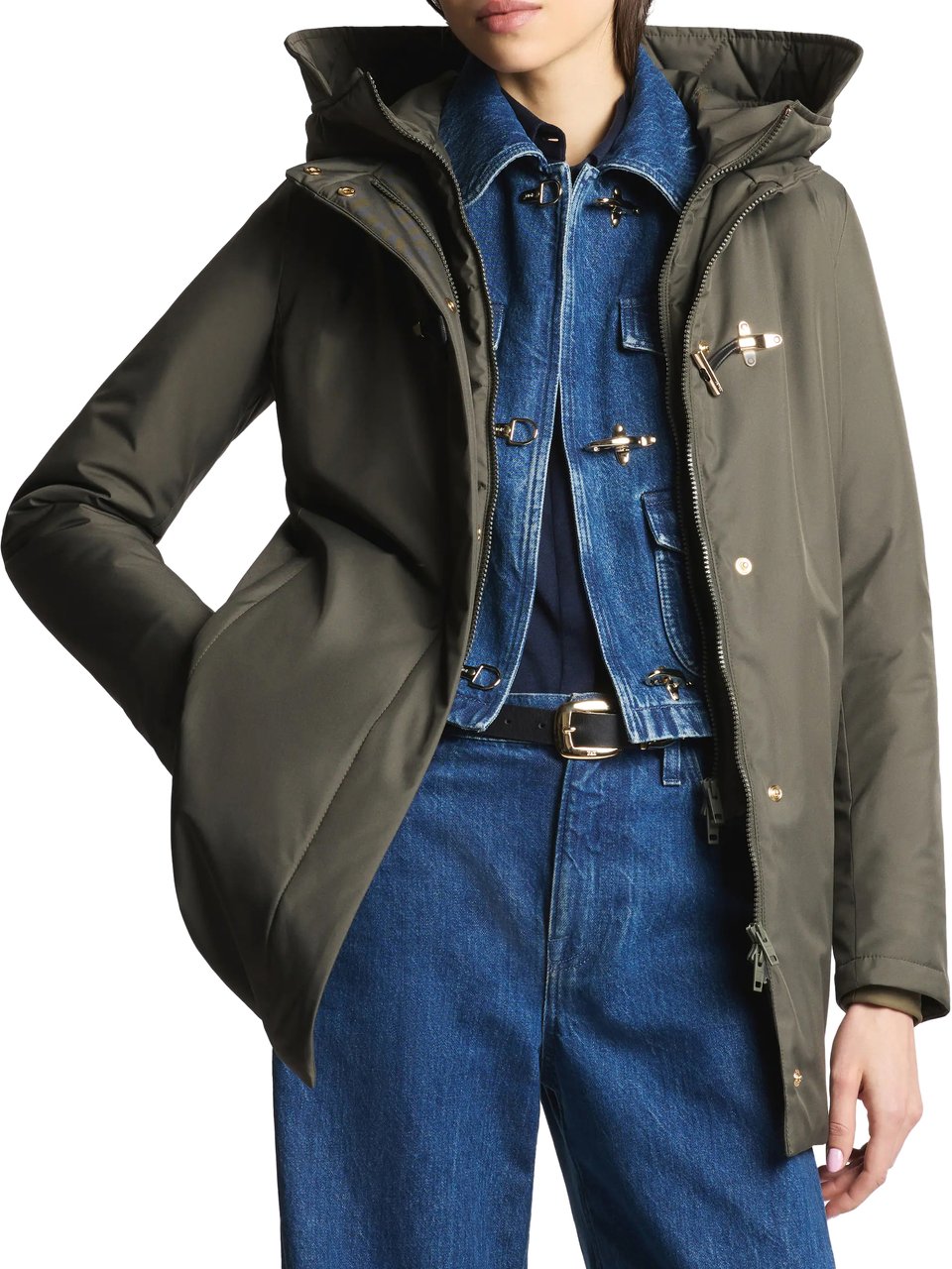 Fay Coats Foresta Chiaro Groen