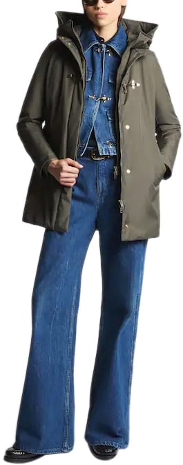Fay Coats Green Groen