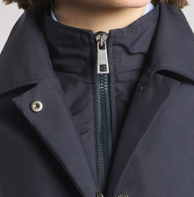 Fay Coats Blue Navy