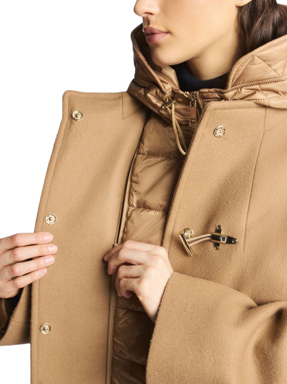 Fay Coats Beige Beige