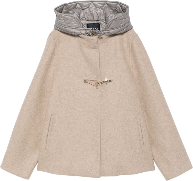 Fay Jackets Beige Beige
