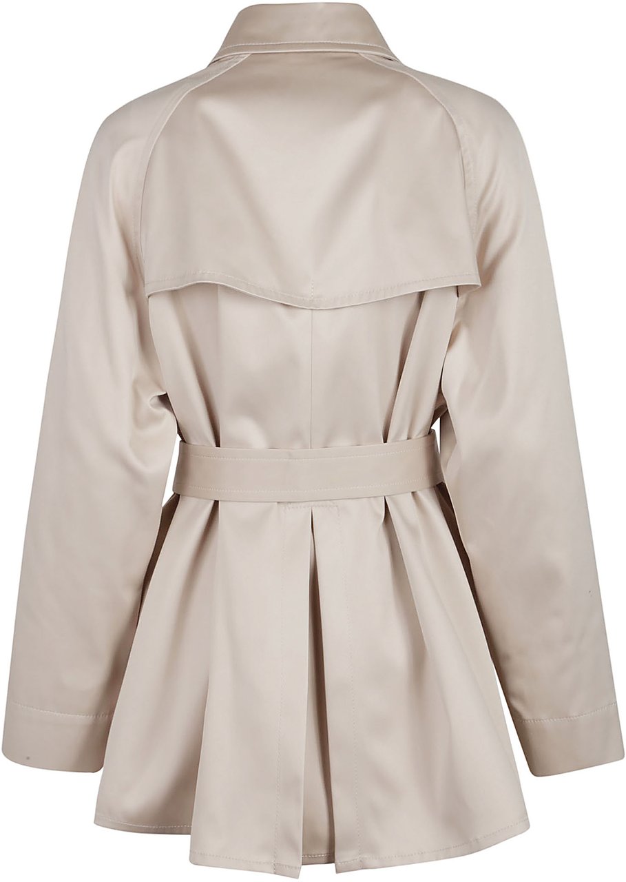 Fay City Short Trench Nude & Neutrals Beige