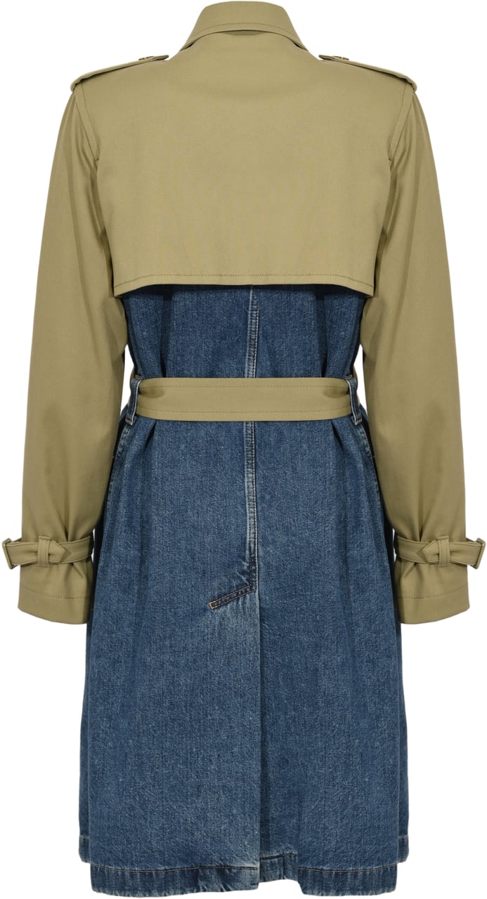 Fay Coats Blu Denim Scuro/Quotidiano Blauw