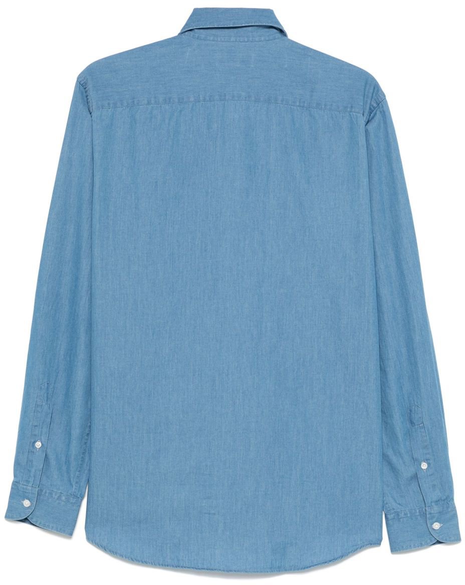 Fay Shirts Blue Blauw
