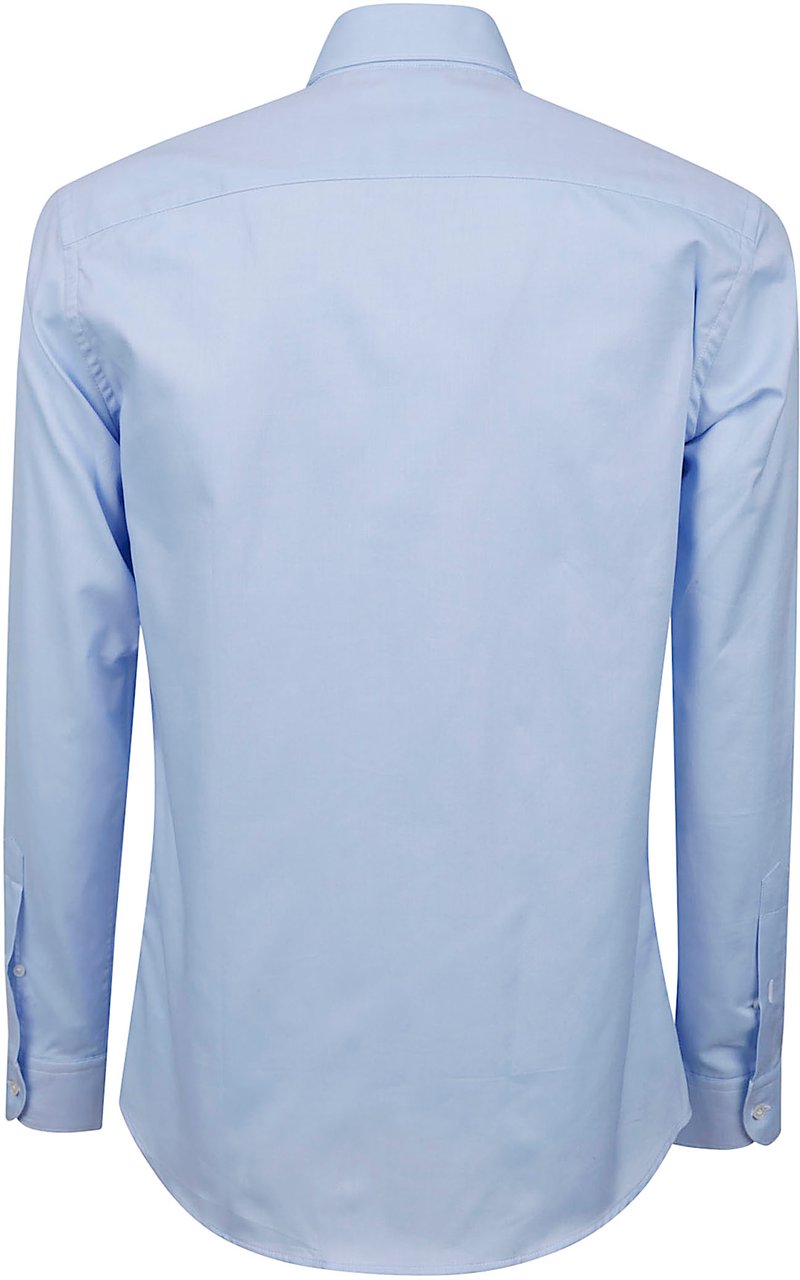 Fay Shirts Light Blue Blauw