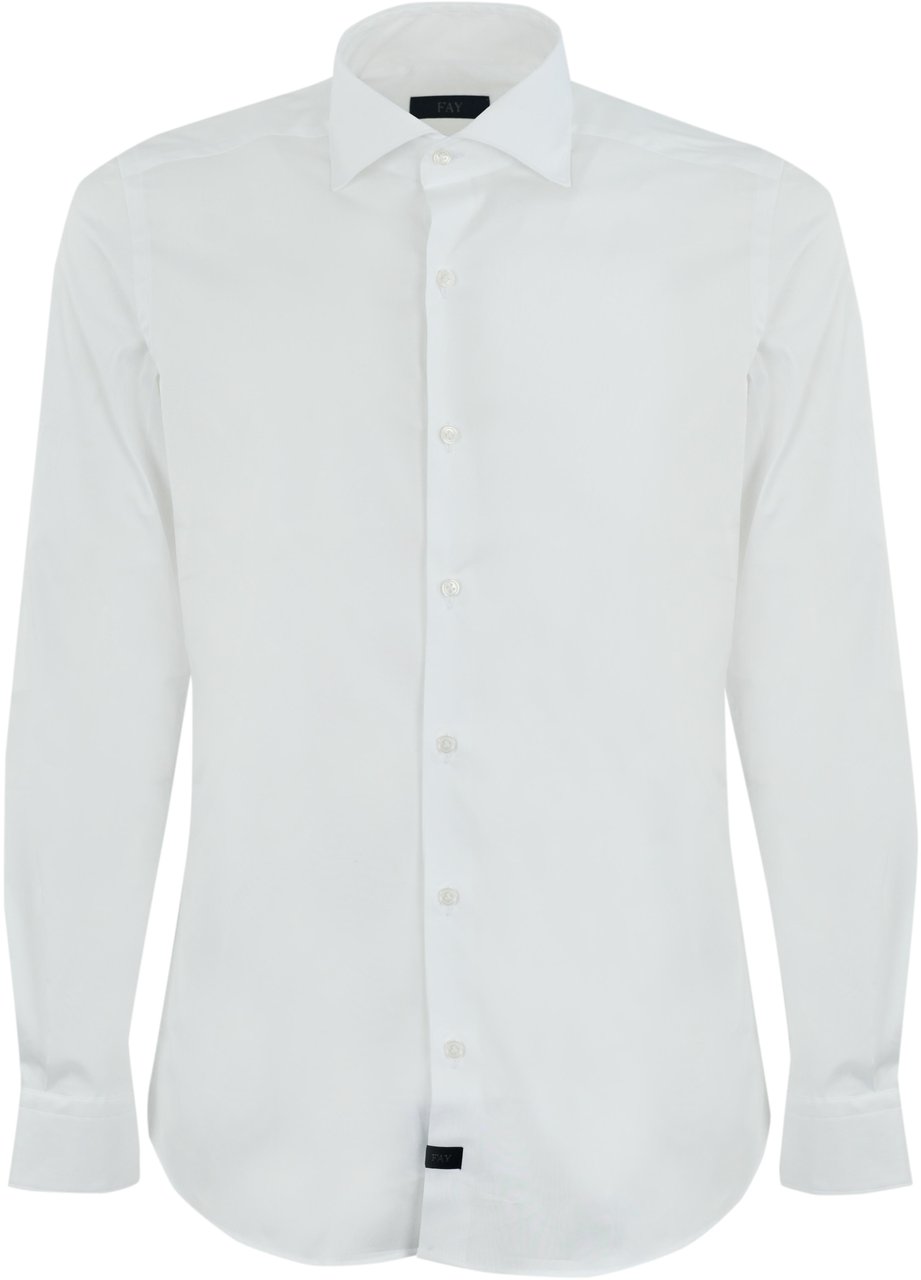 Fay Shirts White Wit