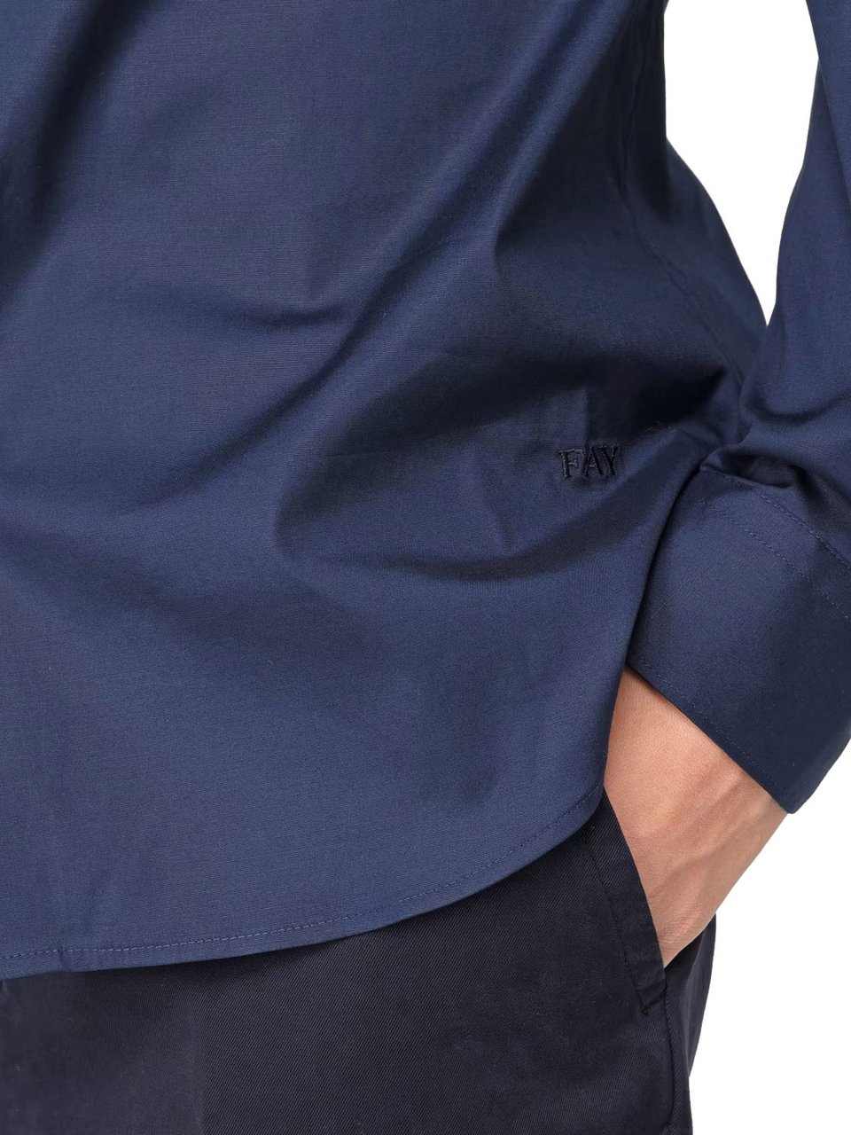 Fay Shirts Blue Blauw