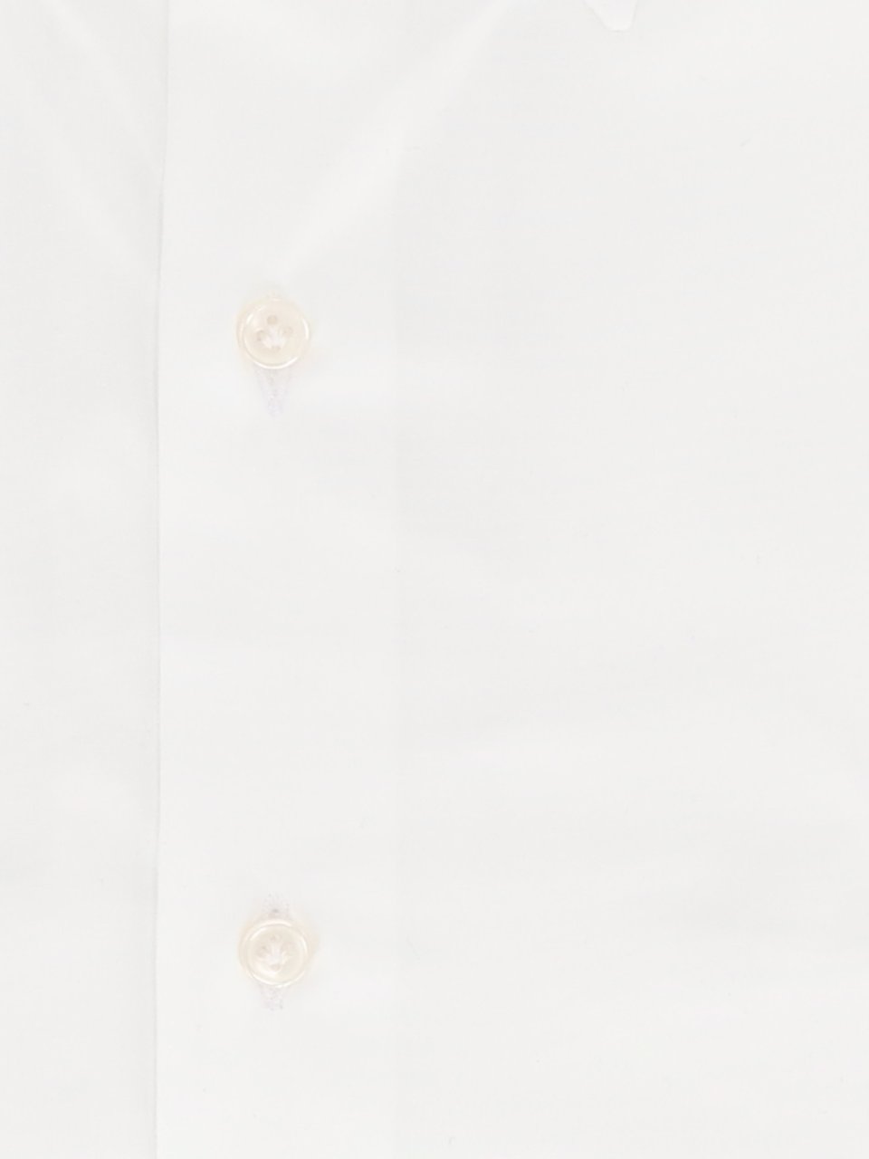 Fay Button Down Stretch Cotton Shirt Wit