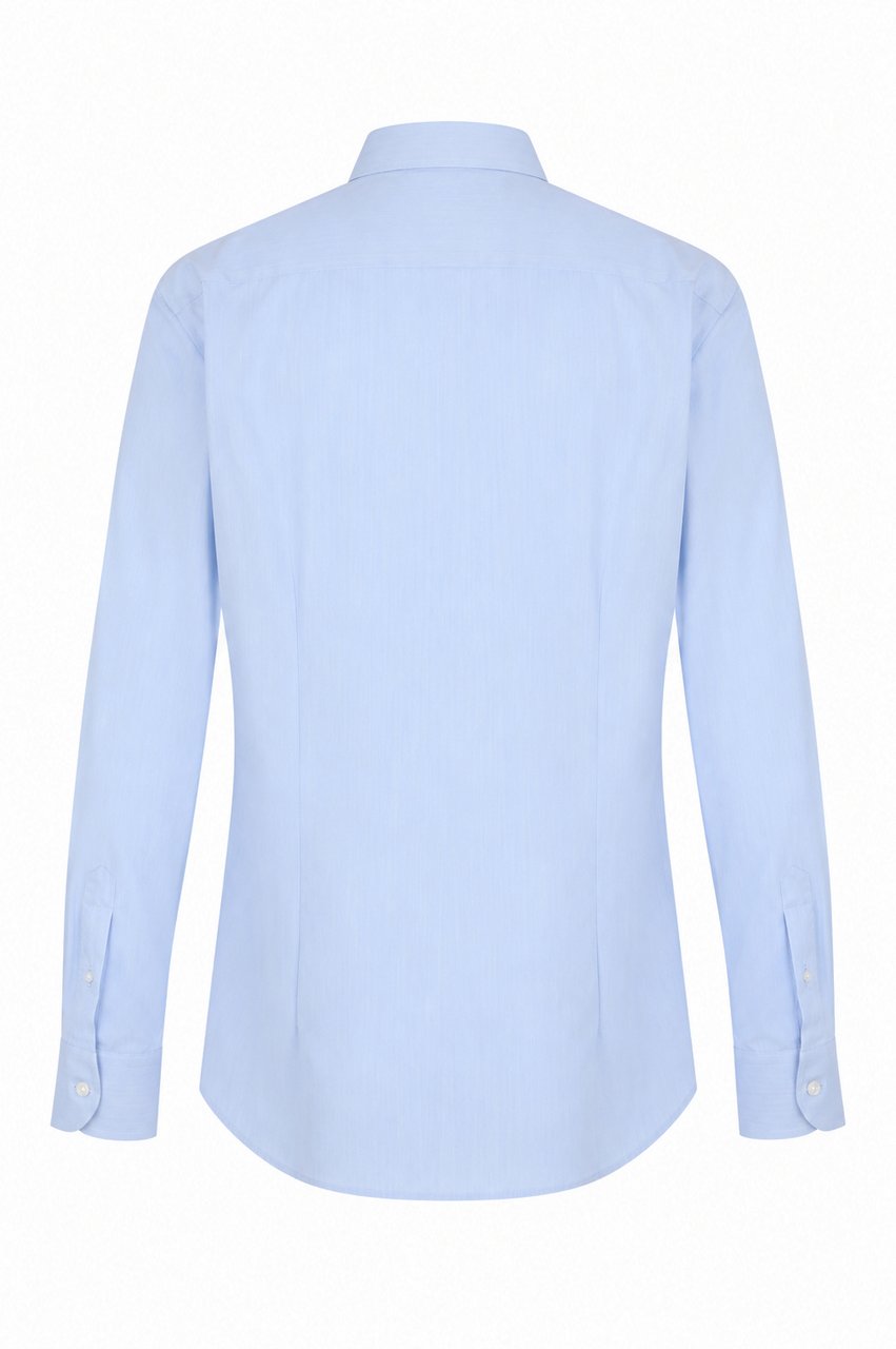 Fay Shirts Cielo Scuro Lichtblauw