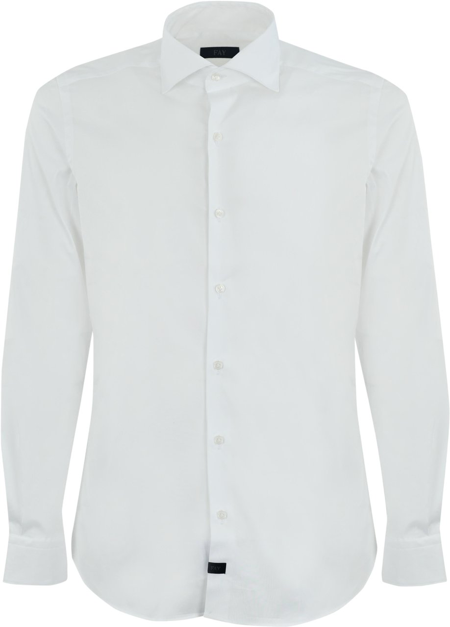 Fay Shirts White Wit
