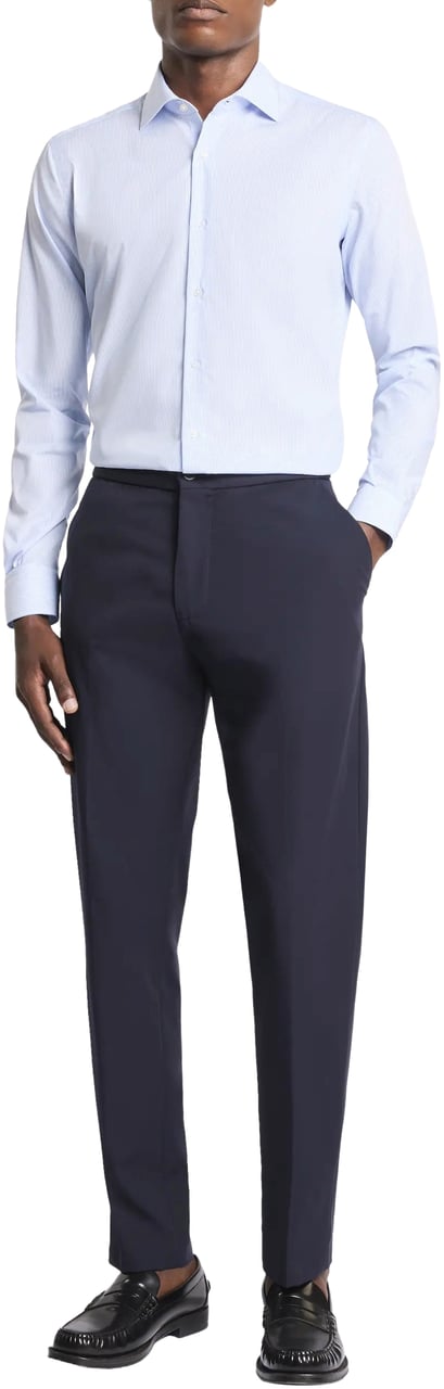 Fay Shirts Blu Elettrico Lichtblauw