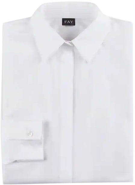 Fay Shirts White Wit