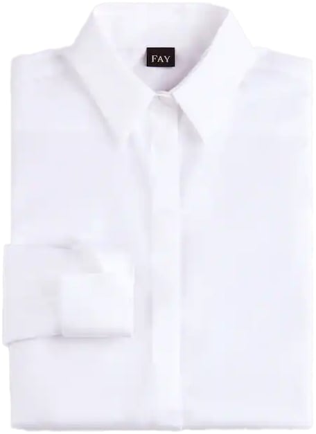Fay Shirts White Wit