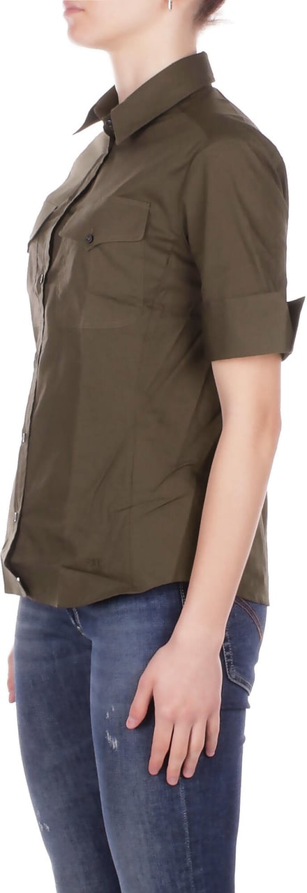 Fay Shirts Green Donkergroen