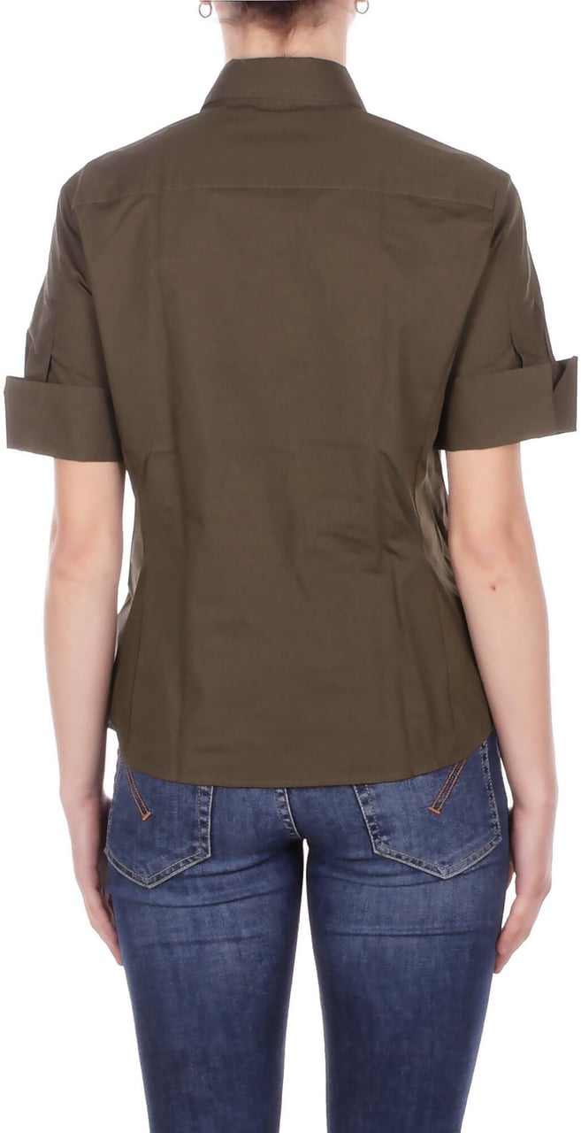 Fay Shirts Green Donkergroen