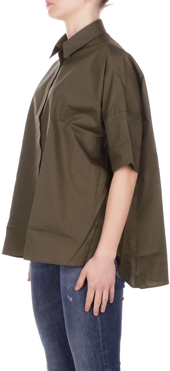 Fay Shirts Green Donkergroen