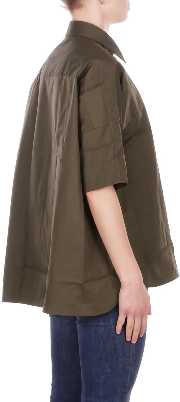 Fay Shirts Green Donkergroen