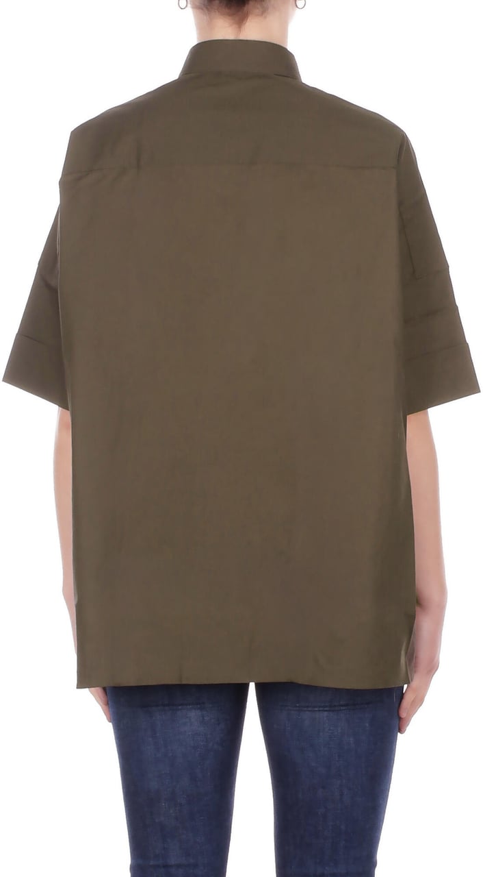 Fay Shirts Green Donkergroen