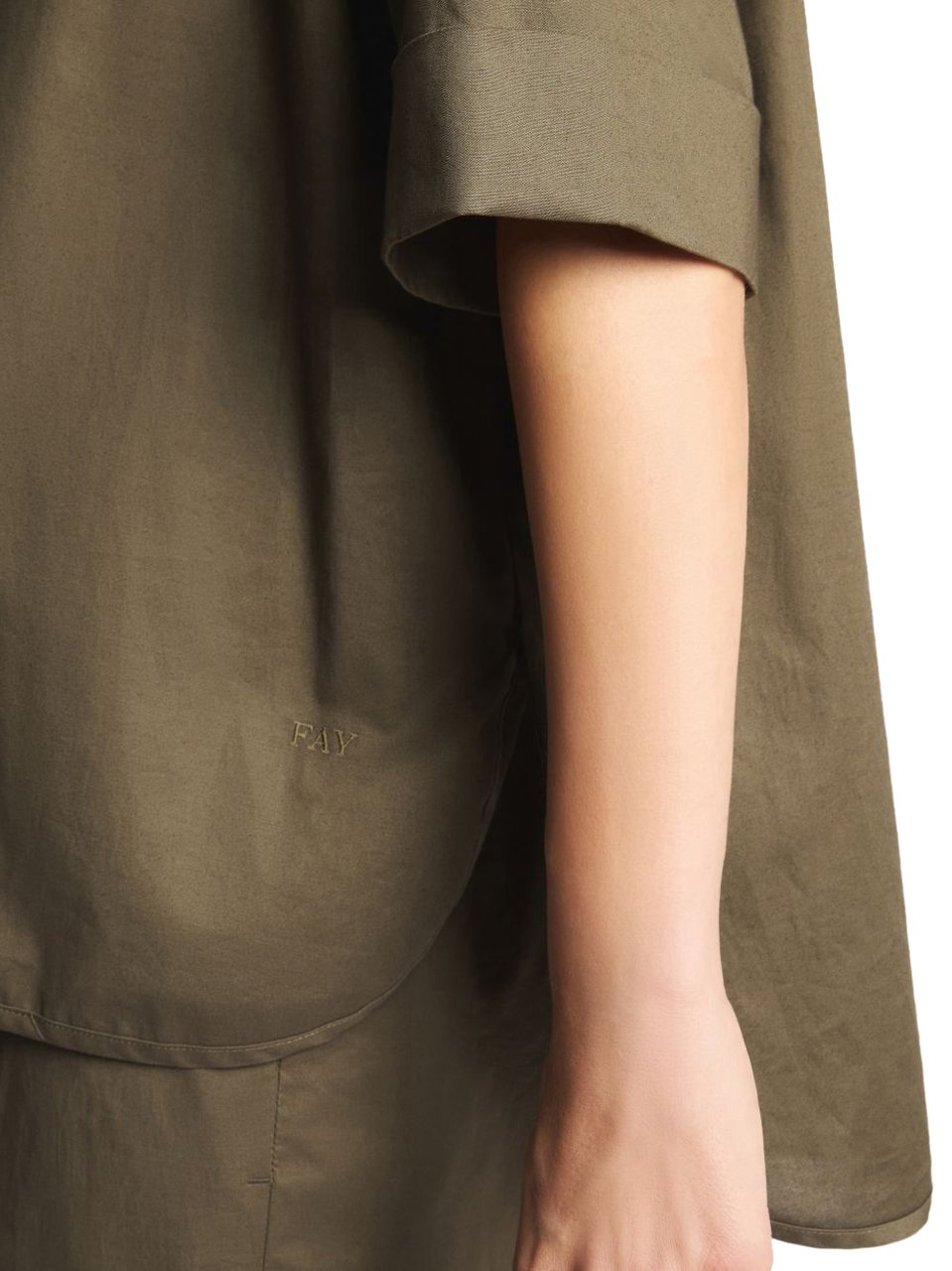 Fay Shirts Green Groen