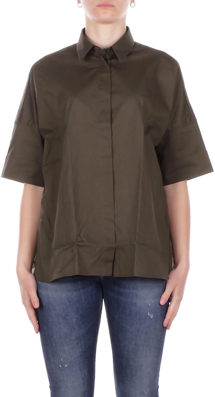 Fay Shirts Green Donkergroen