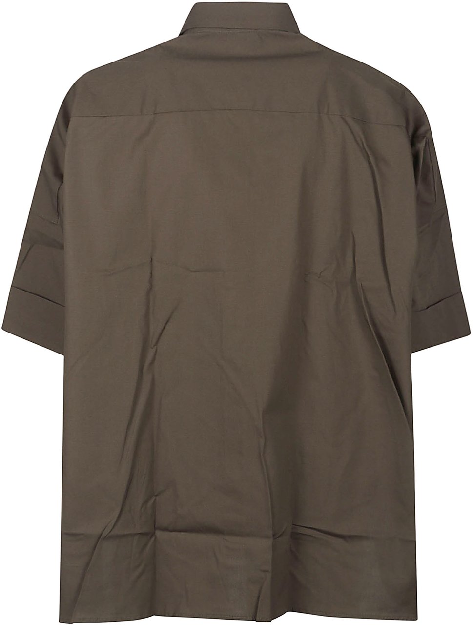 Fay 3/4 Sleeve Shirt Green Groen