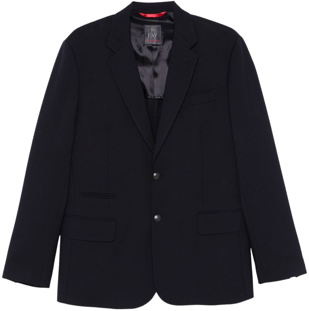 Fay Jackets Black Zwart