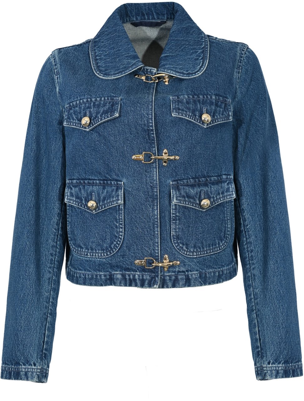 Fay Jackets Blu Denim Scuro Navy