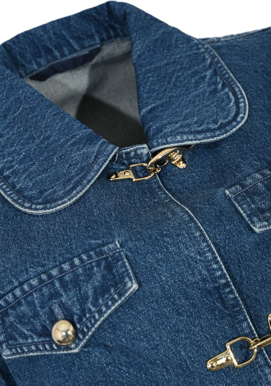 Fay Jackets Blu Denim Scuro Navy