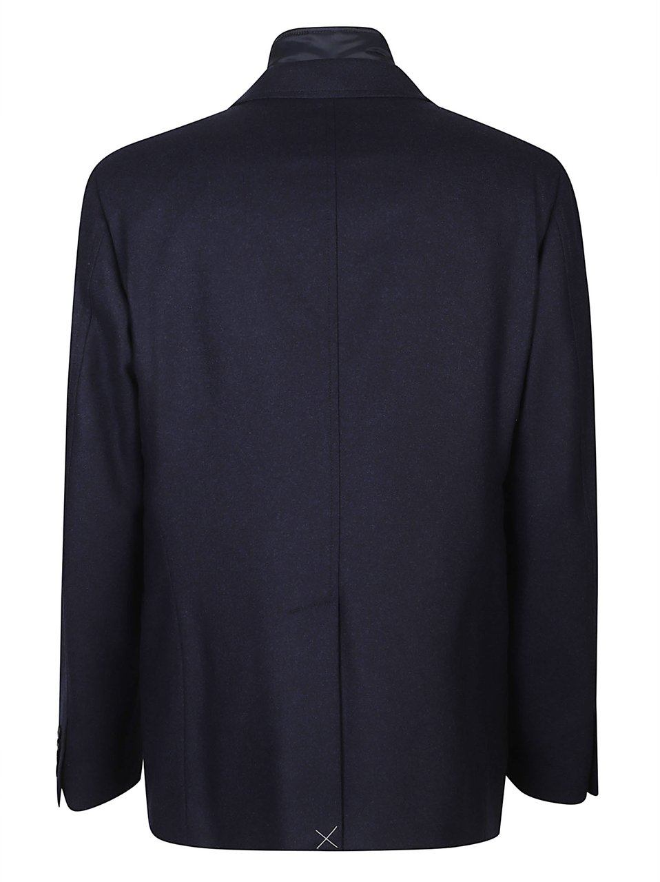 Fay Double Jacket Blue Blauw