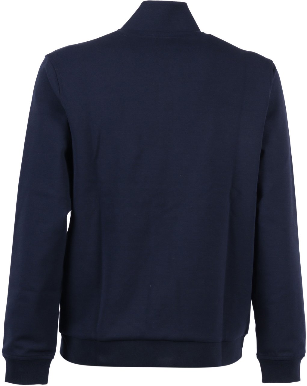 Fay Quilted Nylon Front Ribbed Casual Jacket Zwart