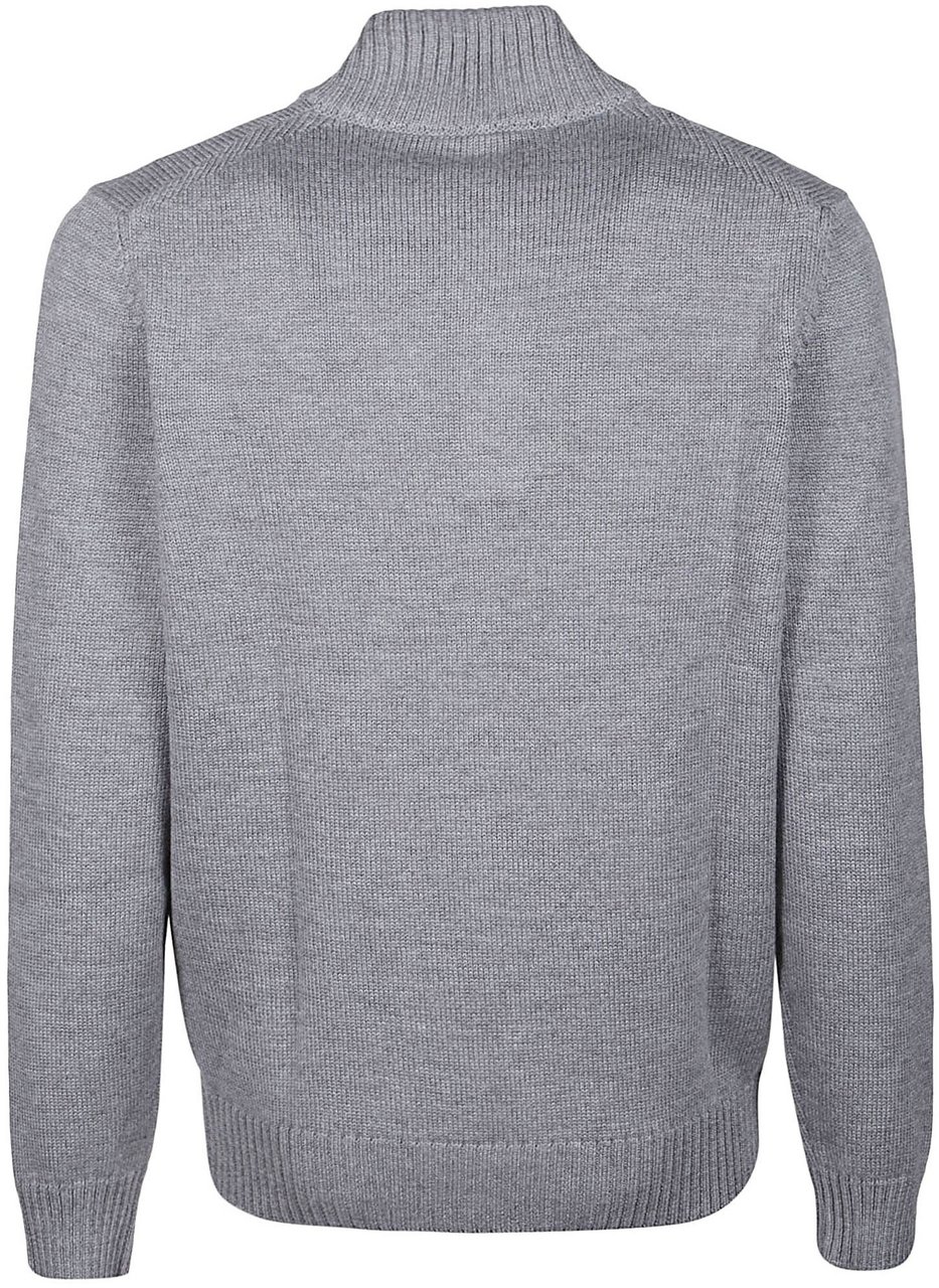 Fay Turtleneck Sweater Metallic Metallic