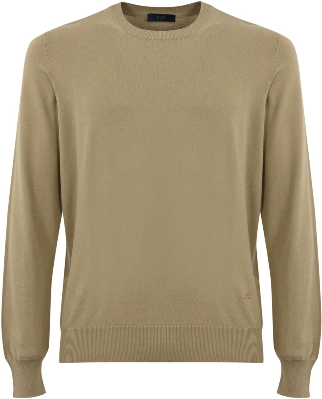 Fay Sweaters Kaki Bruin