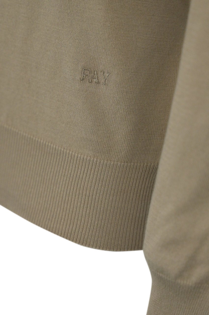 Fay Sweaters Kaki Bruin