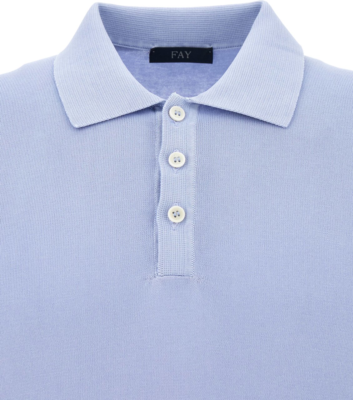 Fay T-Shirts And Polos Blue Blauw