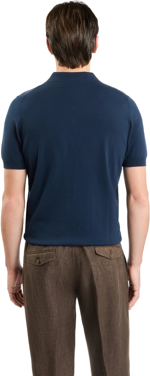 Fay T-Shirts And Polos Blue Blauw