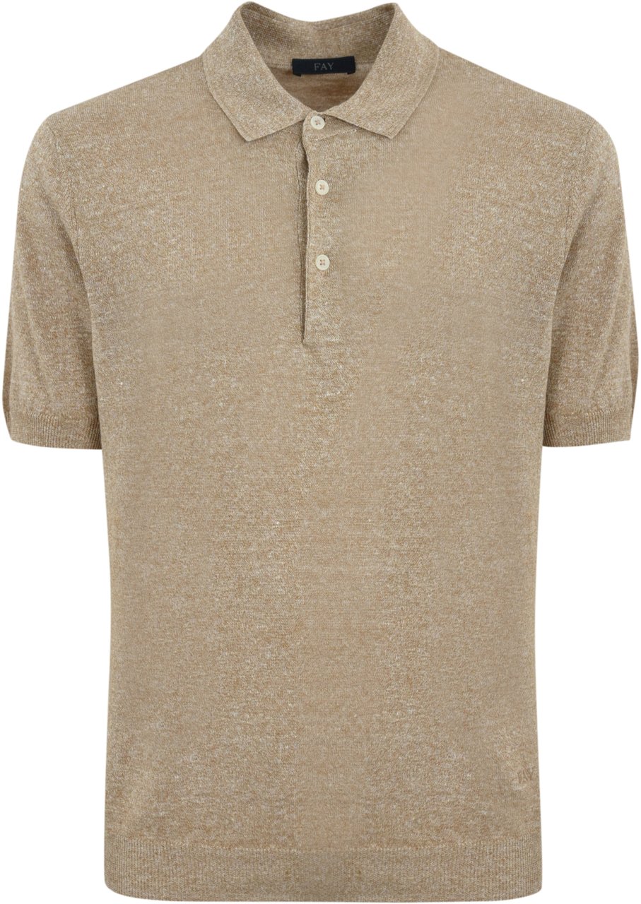 Fay T-Shirts And Polos Beige Beige
