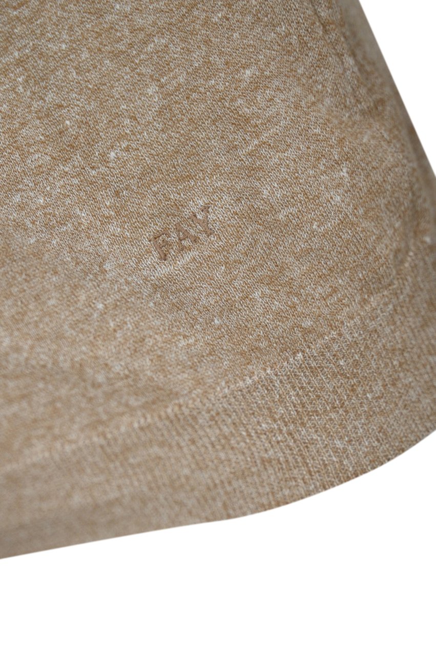 Fay T-Shirts And Polos Beige Beige
