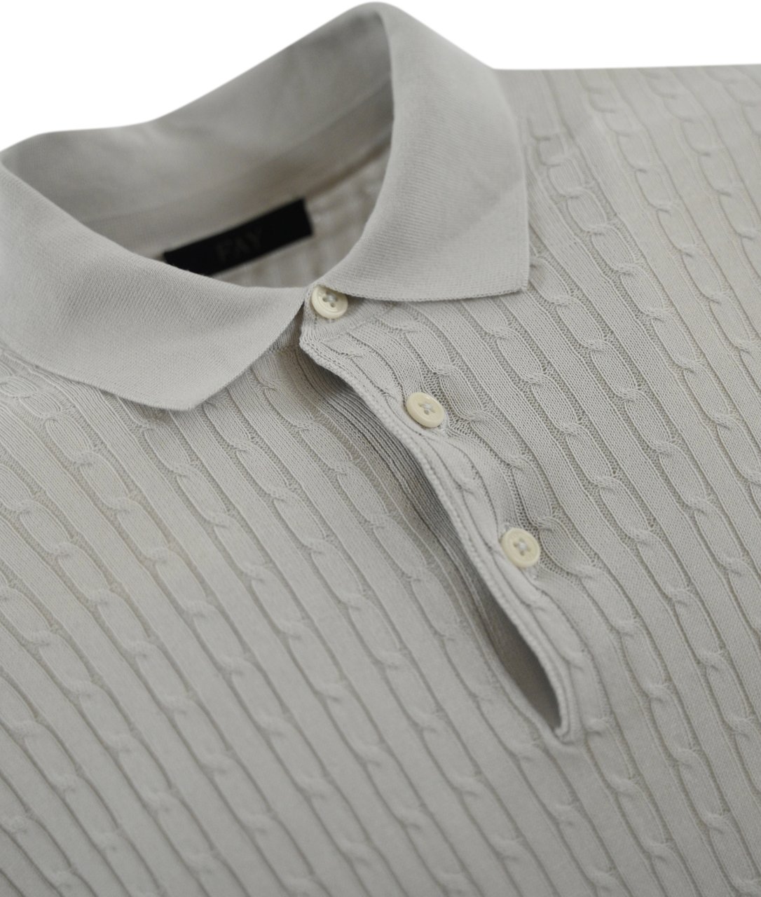 Fay T-Shirts And Polos Grey Grijs