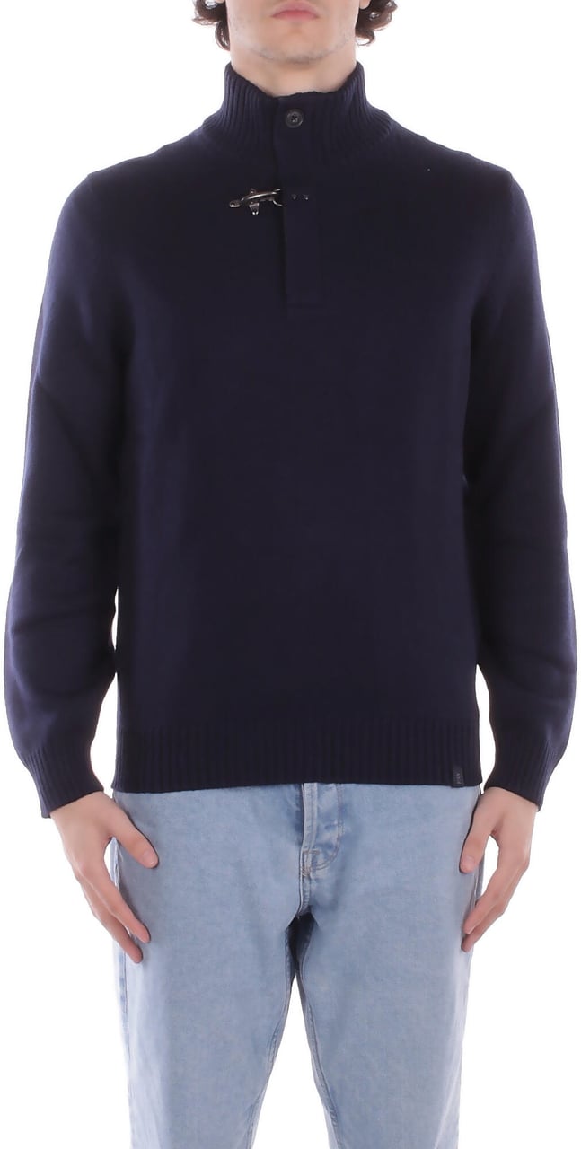 Fay Sweaters Blue Blauw