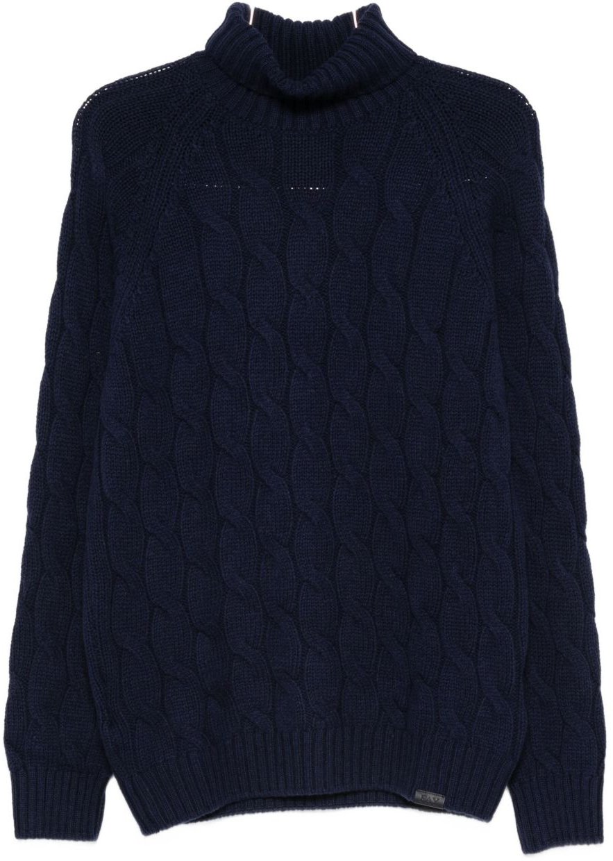 Fay Sweaters Blue Blauw