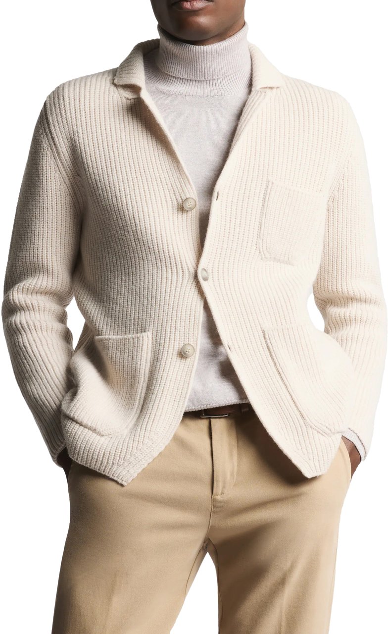 Fay Jackets Ivory Wit