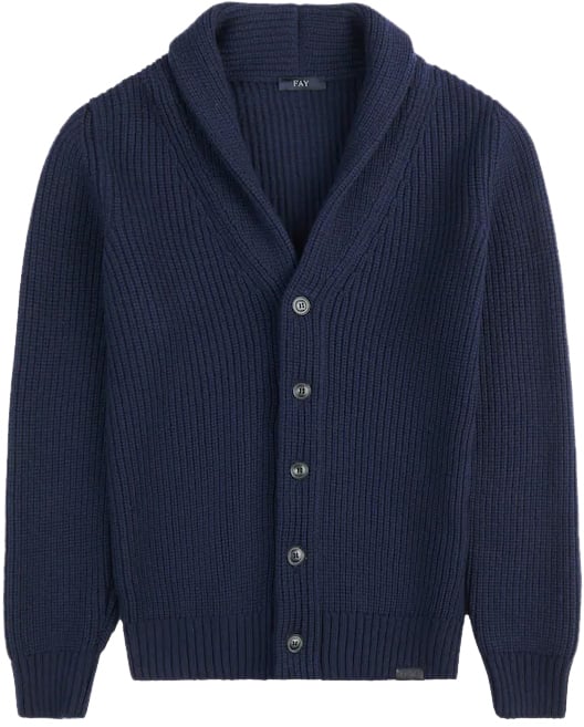 Fay Sweaters Blue Blauw