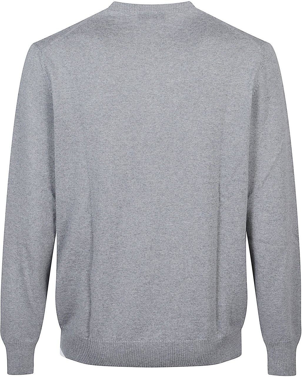 Fay Round Neck Sweater White Wit
