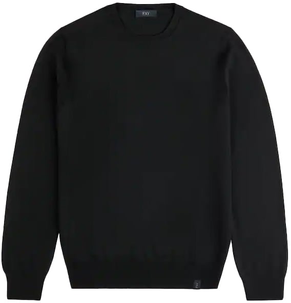 Fay Sweaters Black Zwart