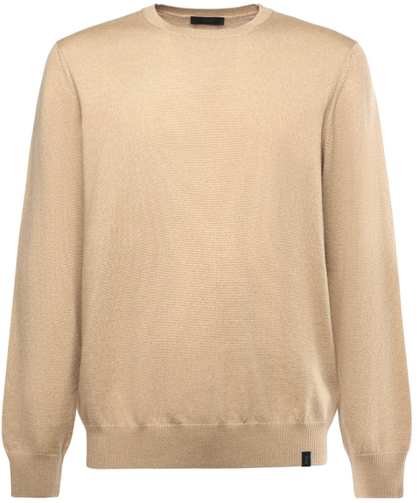 Fay Sweaters Cappuccino Bruin