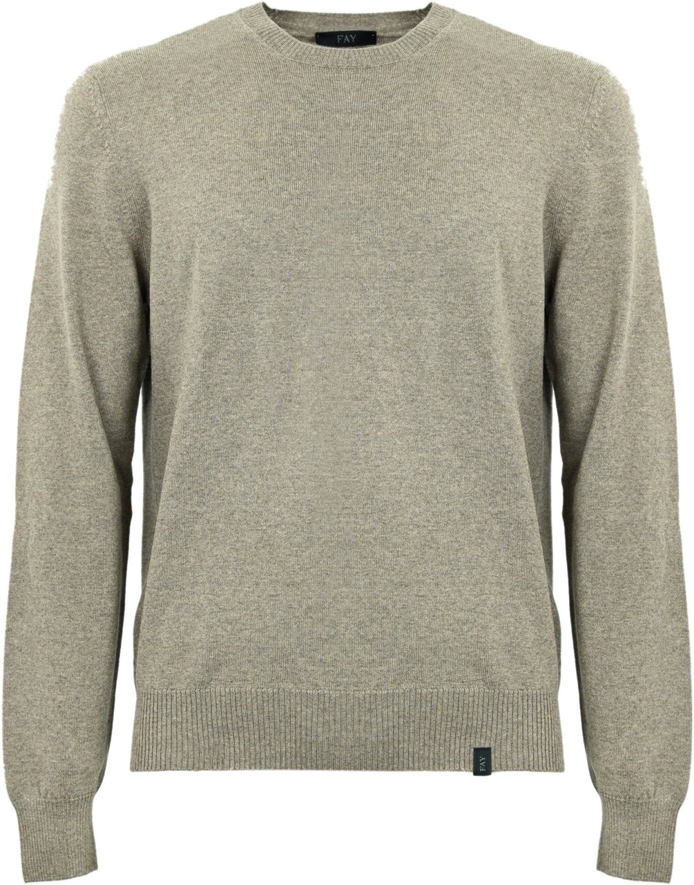 Fay Sweaters Kaki Chiaro Groen