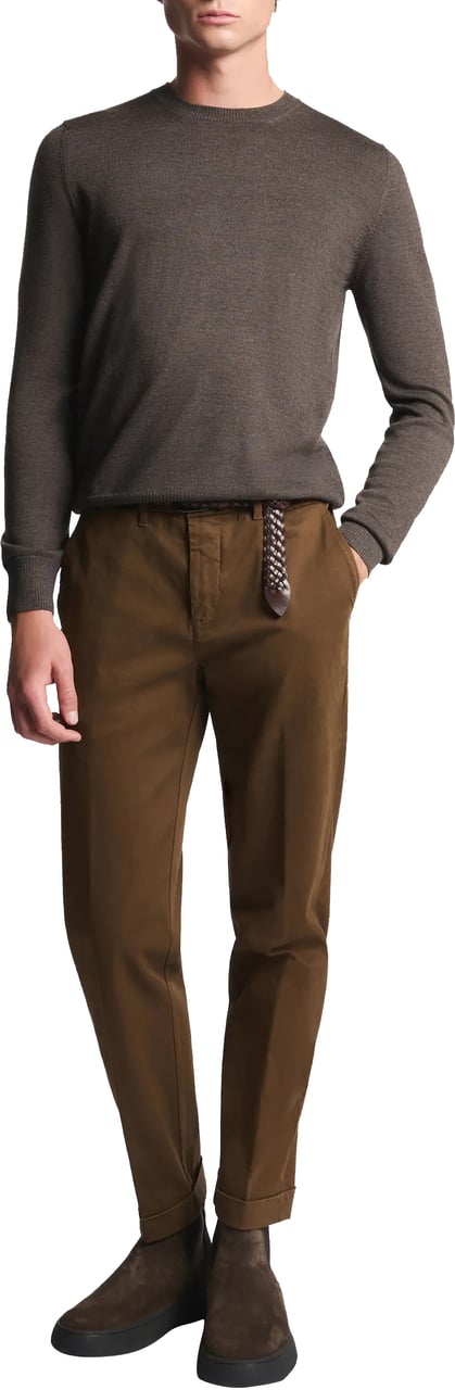 Fay Sweaters Brown Bruin