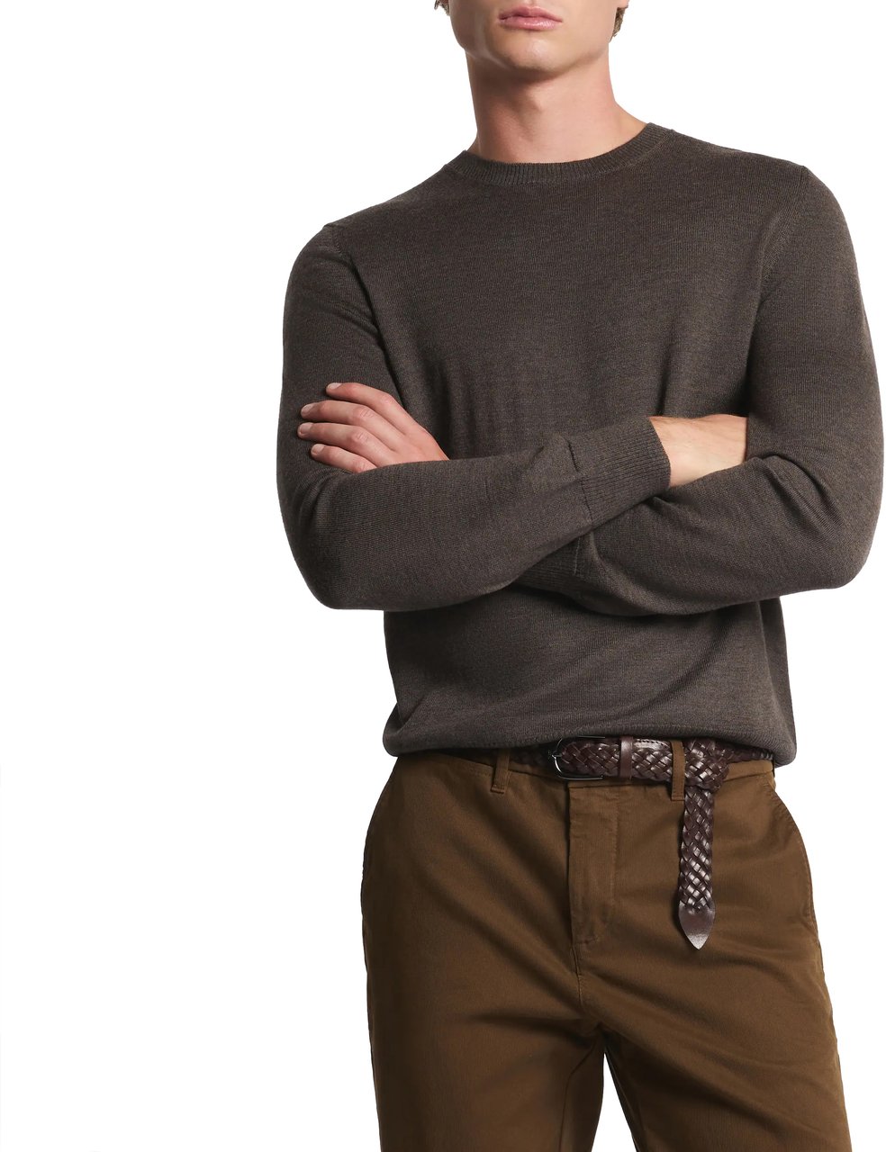 Fay Sweaters Brown Bruin