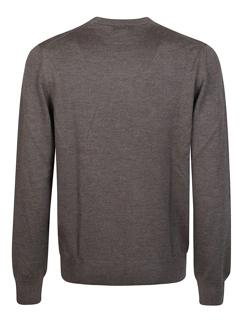 Fay Round Neck Sweater Brown Bruin
