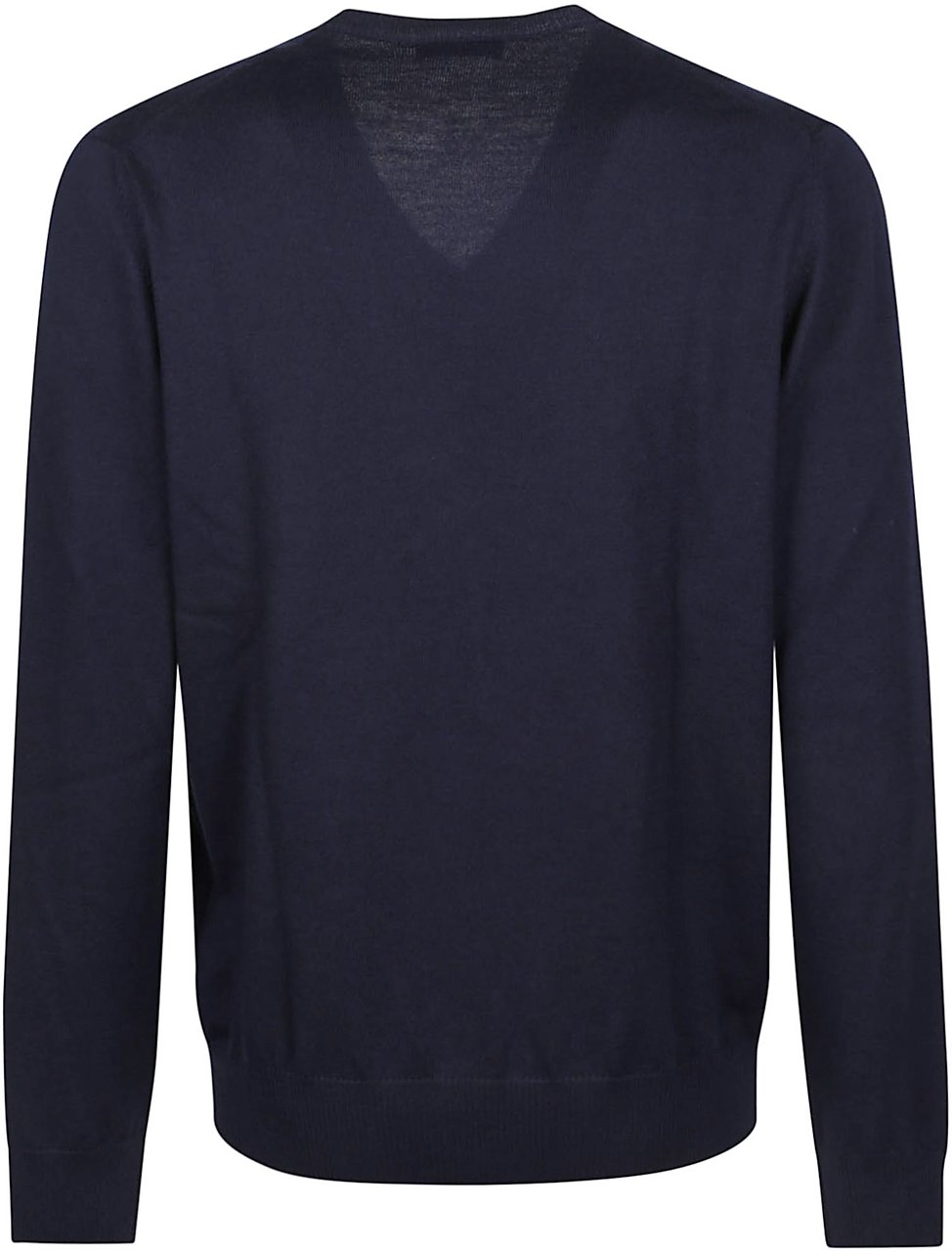 Fay V Neck Sweater Blue Blauw